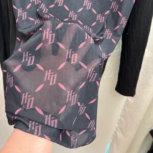 EUC unique Harley-Davidson tunic top.